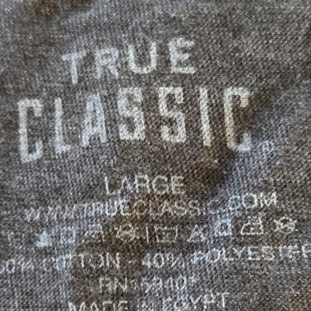 BRAND NEW TRUE CLASSIC SHORT SLEEVE TEES (package of 3)